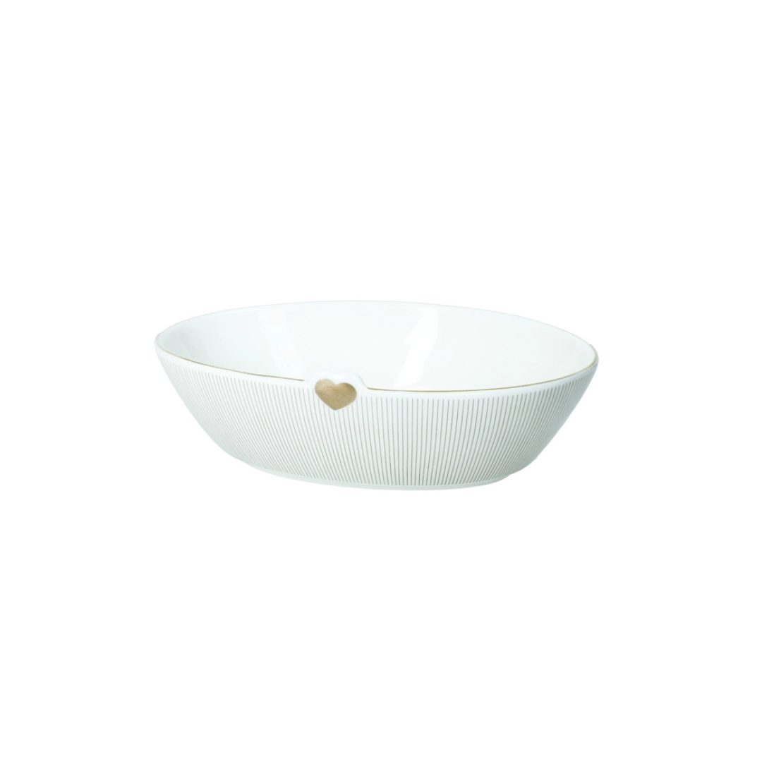 CIOTOLA AMORE MIO RIGHE NEW BONE CHINA