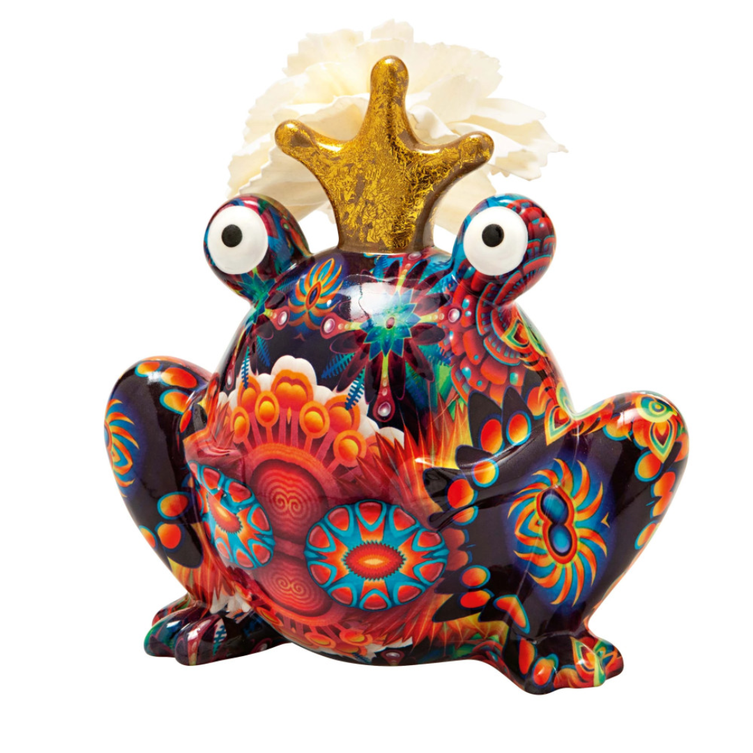 DIFFUSORE DI FRAGRANZA RANA C/DIFFUSORE FIORE PORCELLANA