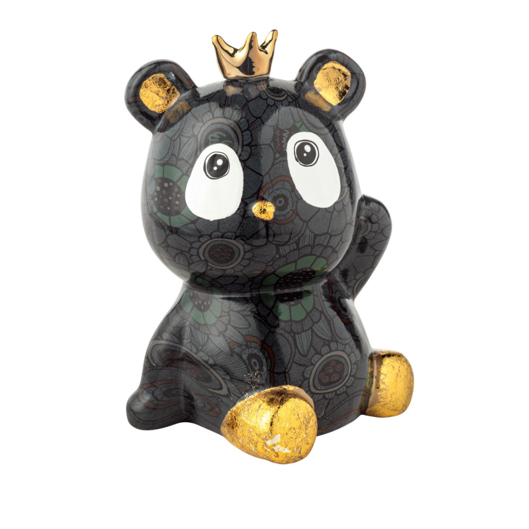 SALVADANAIO PANDA DECORI ASSORTITI DOLOMITE