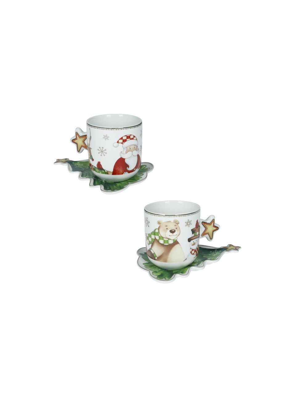 Tazza racconti set 2 pezzi new bone china