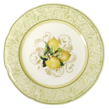TAVOLA 18 PEZZI LIMONI NEW BONE CHINA