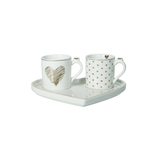 TETE A TETE AMORE MIO RIGHE NEW BONE CHINA