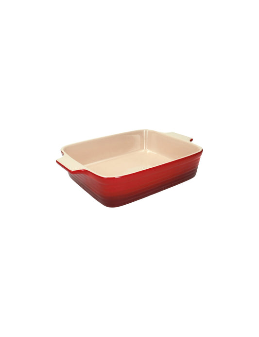 Pirofila reactive red stoneware