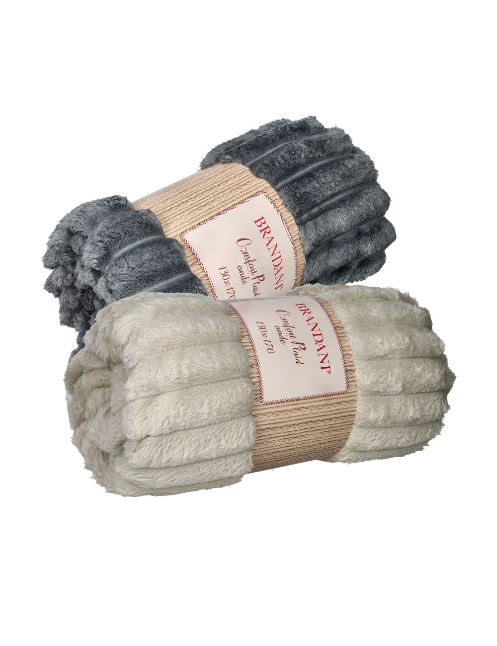 Plaid onde colori assortiti