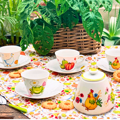 ZUCCHERIERA 4 STAGIONI NEW BONE CHINA