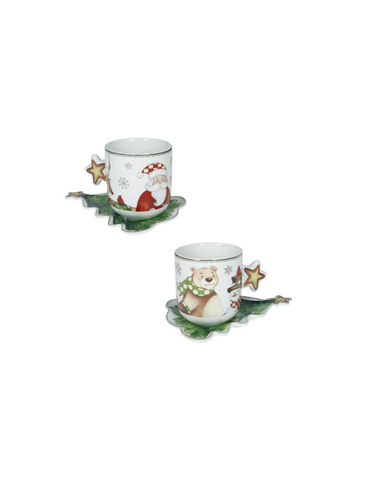 Tazza racconti set 2 pezzi new bone china